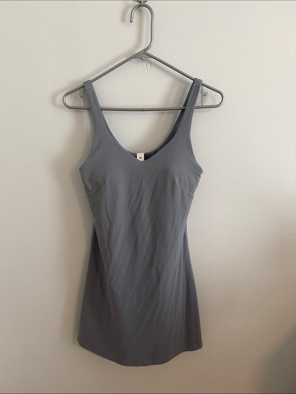 lululemon athletica Gray Seamless Slip Dress Align